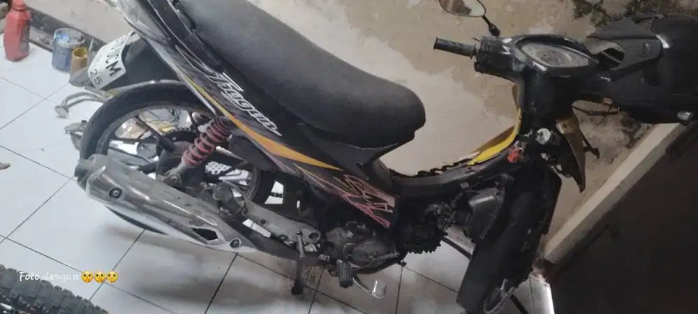 Asalamualaikum... Sikalat KuningShogun 125R komplit warna asli