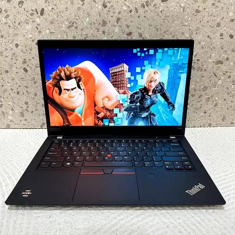 Lenovo ThinkPad T495 Ryzen 5 Dual VGA  Performa kencang untuk kerja,