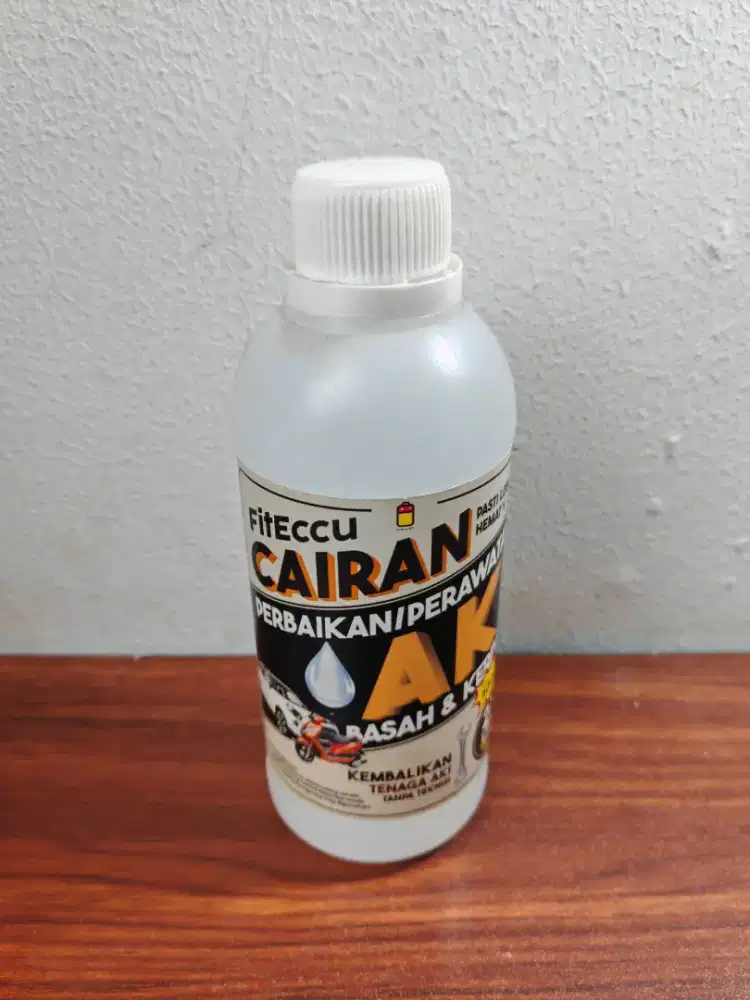 FitEccu Cairan Perbaikan dan Perawatan Aki Basah & Kering Original
