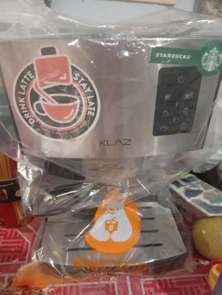 Mesin kopi + grinder kopi