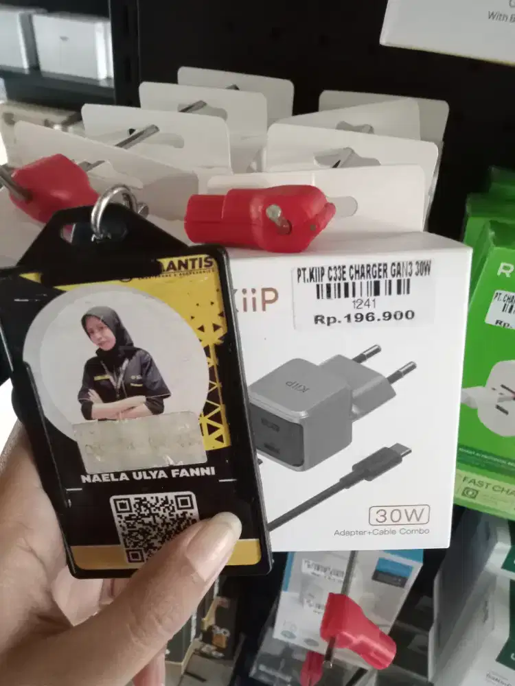 KIIP C33E CHARGER GAN3 30W| ATLANTIS DAHSYAT