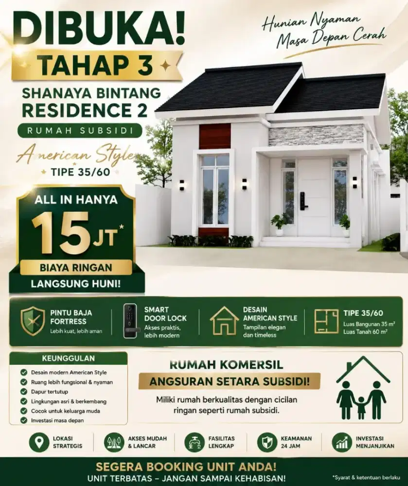SHANAYA BINTANG RESIDENCES 2