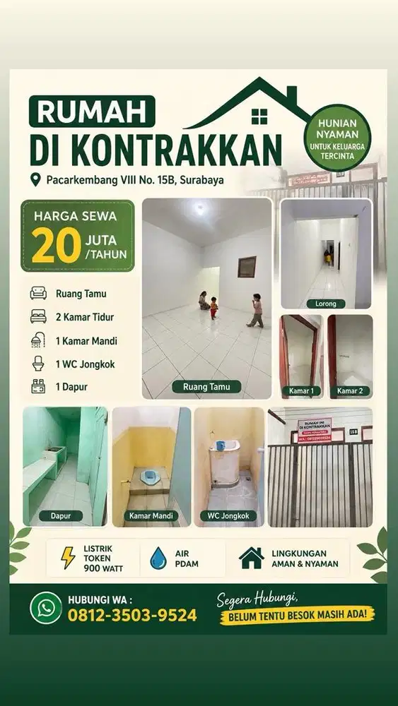 RUMAH DI KONTRAKKAN