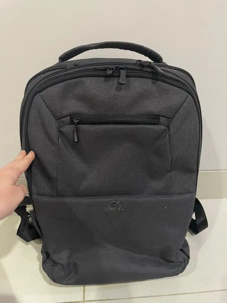 RIVACASE Waterproof Backpack Tas Laptop Pria - for Notebook