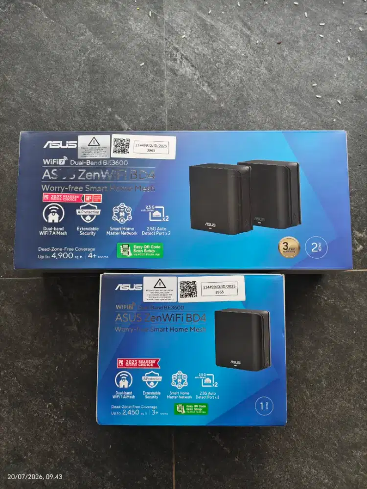 Router WiFi 7 Asus ZenWiFi BD4 BNOB