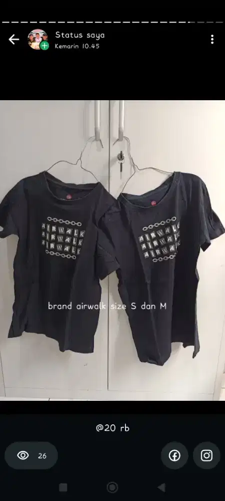 Prelove baju anak brand