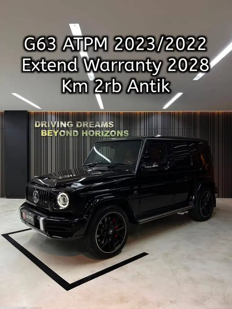 Mercedes-Benz AMG G63 2023 ATPM Hitam Mercy Km2rb B1911PFR Nik 2022