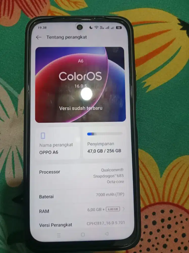 Oppo a 6 6/256 mulus