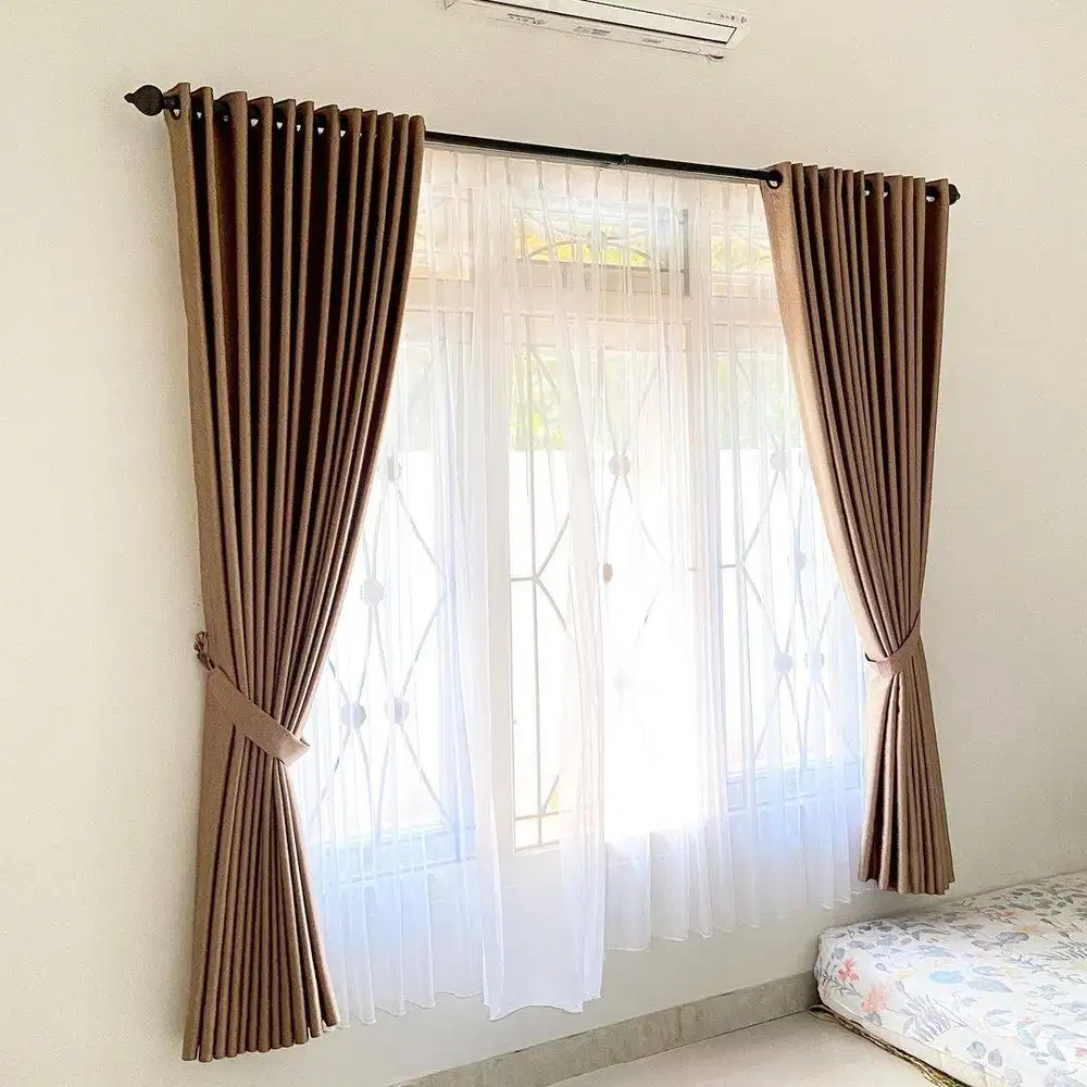 Jasa Buat gorden jendela pintu gorden blackout hordeng vitrase hordeng