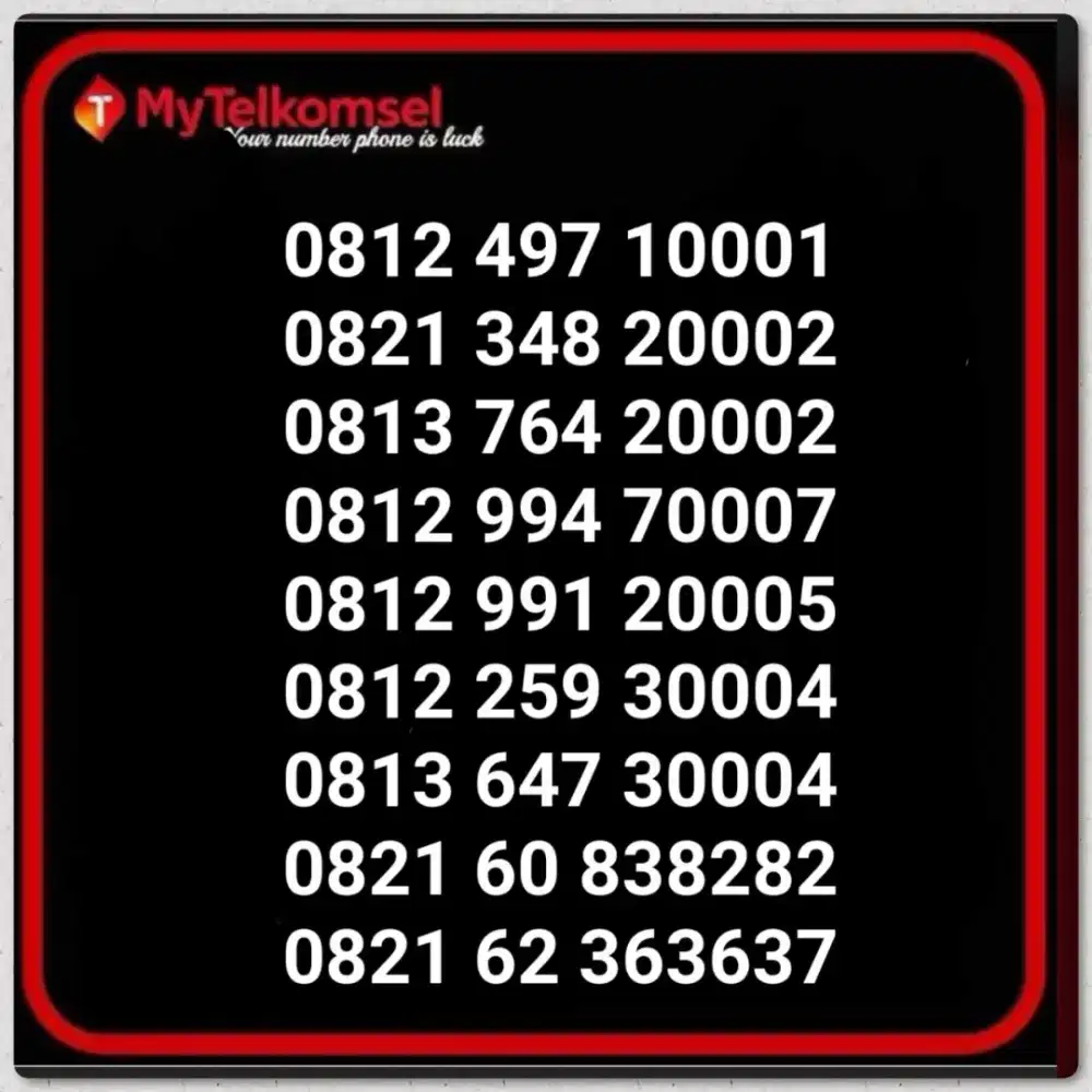 Nomer cantik simpati