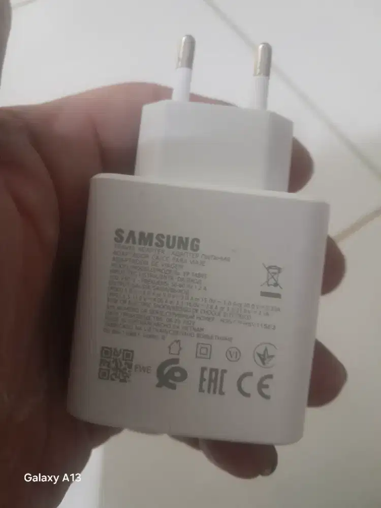 Kepala charger samsung 45wat original super fast charging