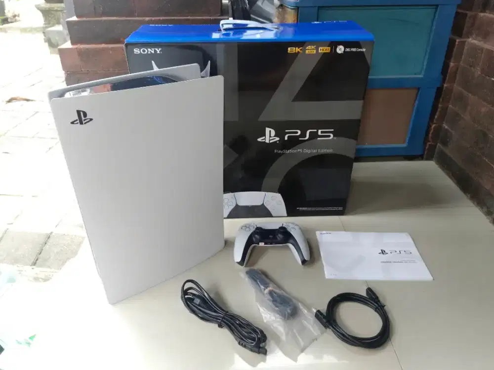 PS5 FAT DIGITAL FULLSET LIKE NEW BONUS GAME DIGITAL