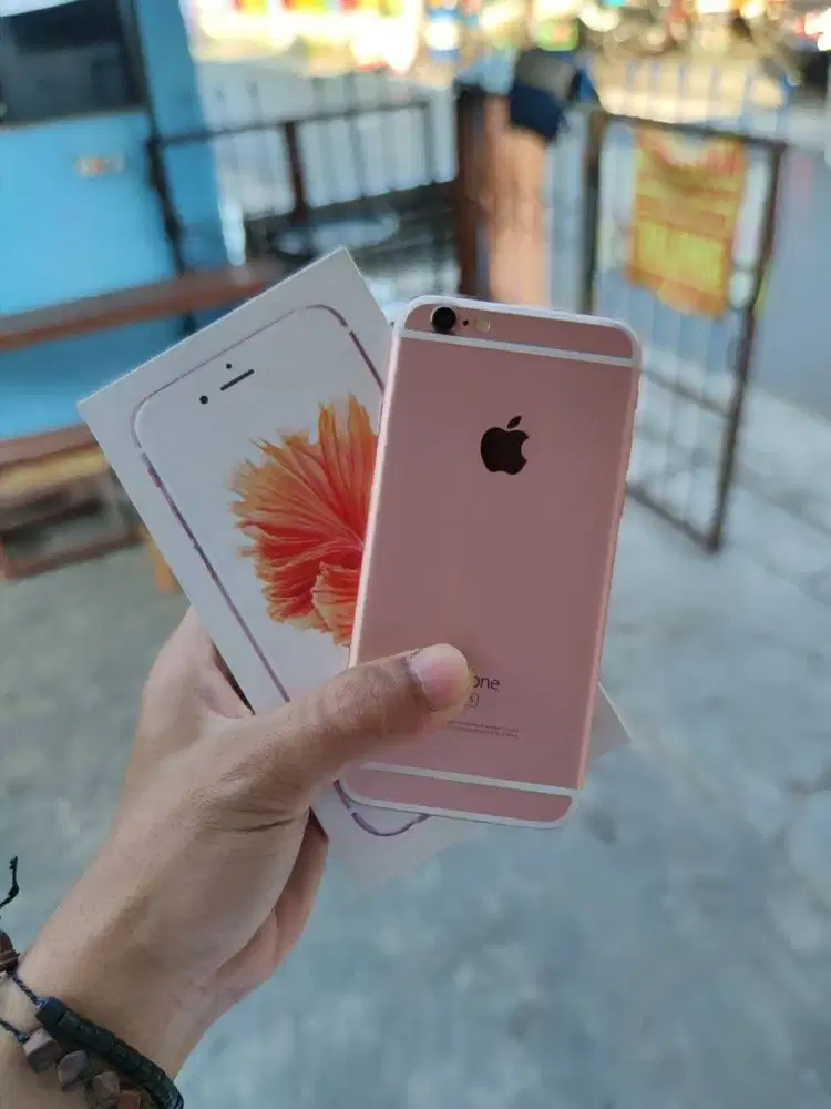 iPhone 6s 64GB Pink Second | Unit + Box | No Minus | Siap Pakai