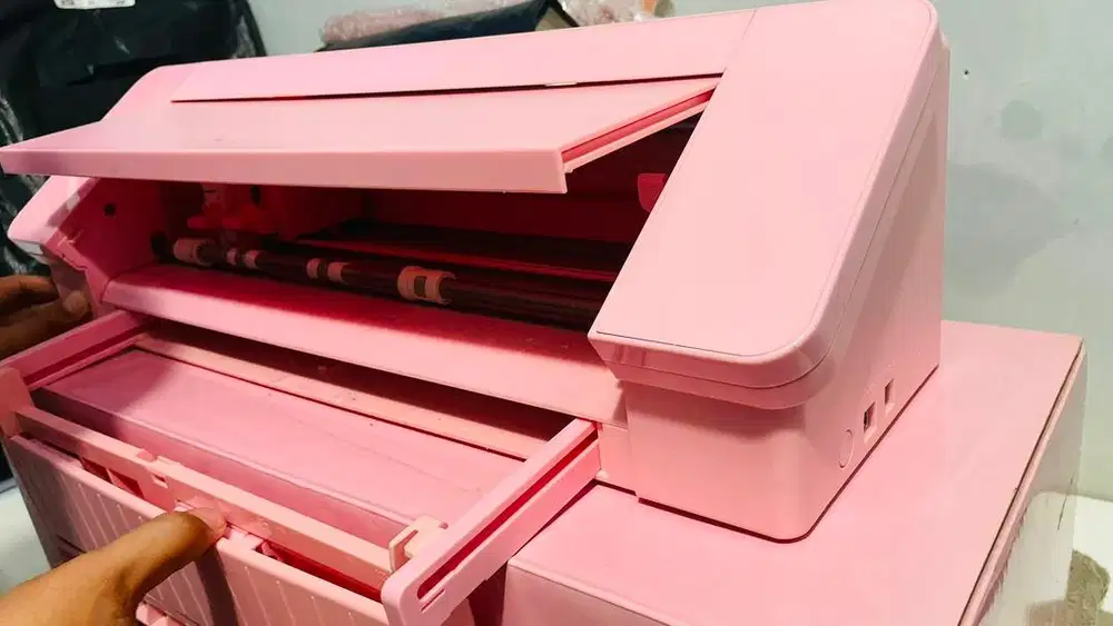 Mesin cutting cameo 4 pink