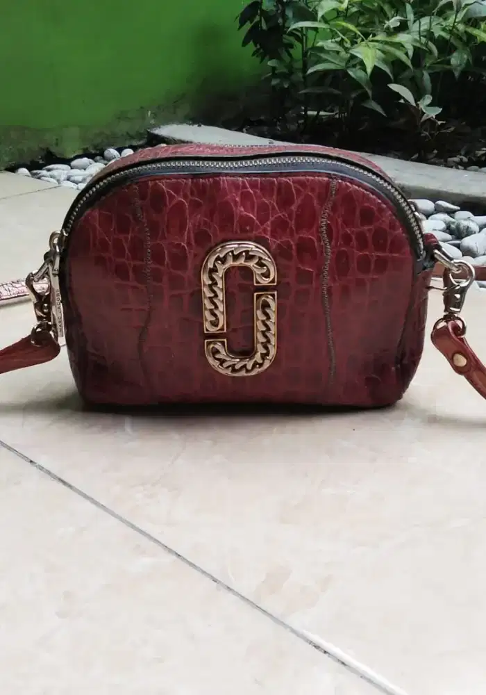 Tas kulit asli Marc Jacobs