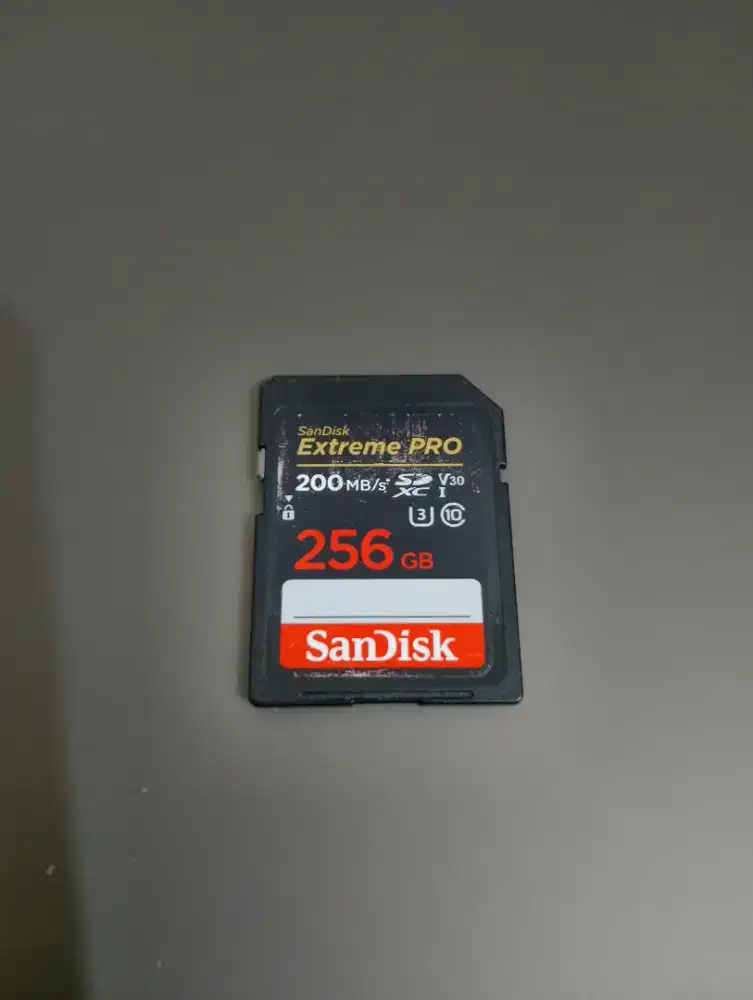 SD Card Sandisk Extreme Pro 256 GB 200 MB/s