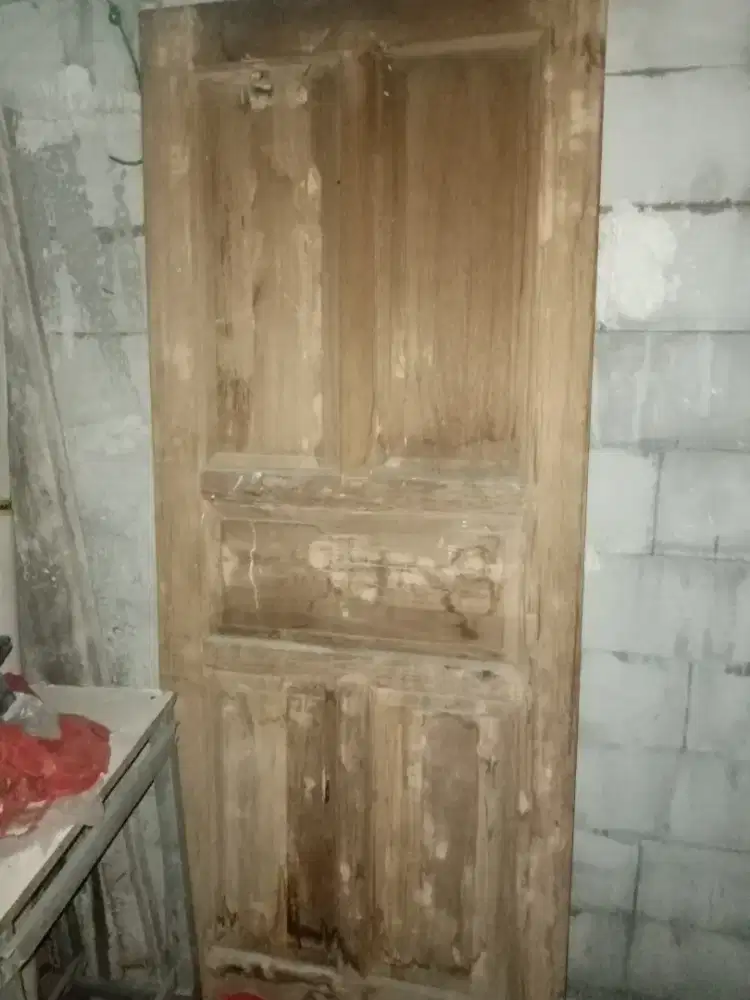 Jual daun pintu jati