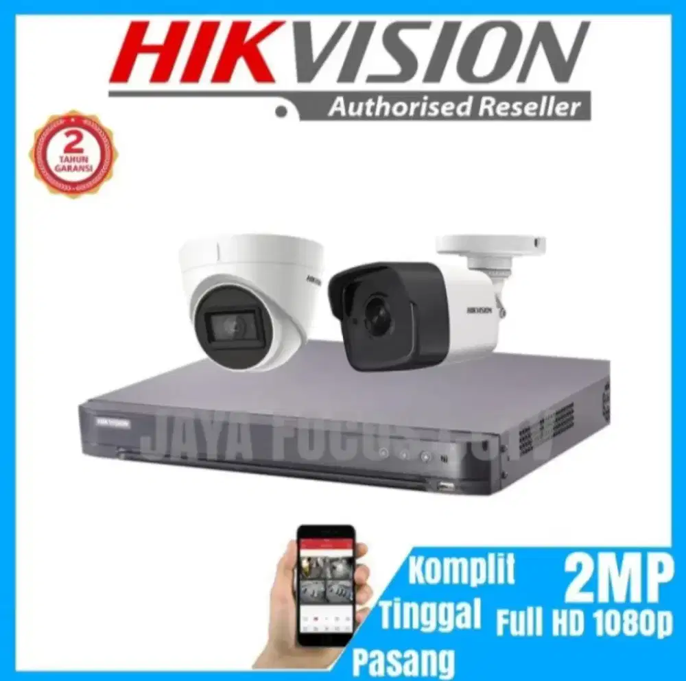 Paket CCTV lengkap plus Pemasangan