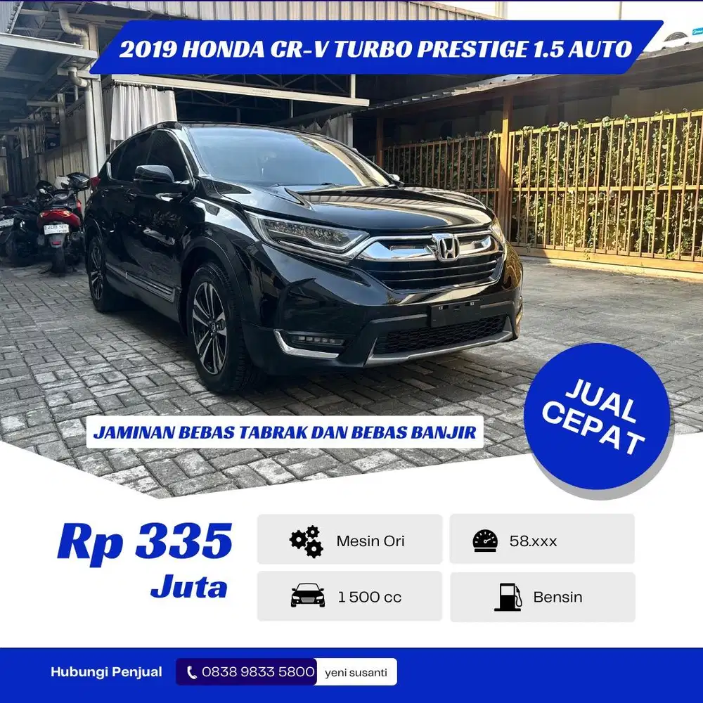 Honda CR-V Prestige turbo 1.5 2019