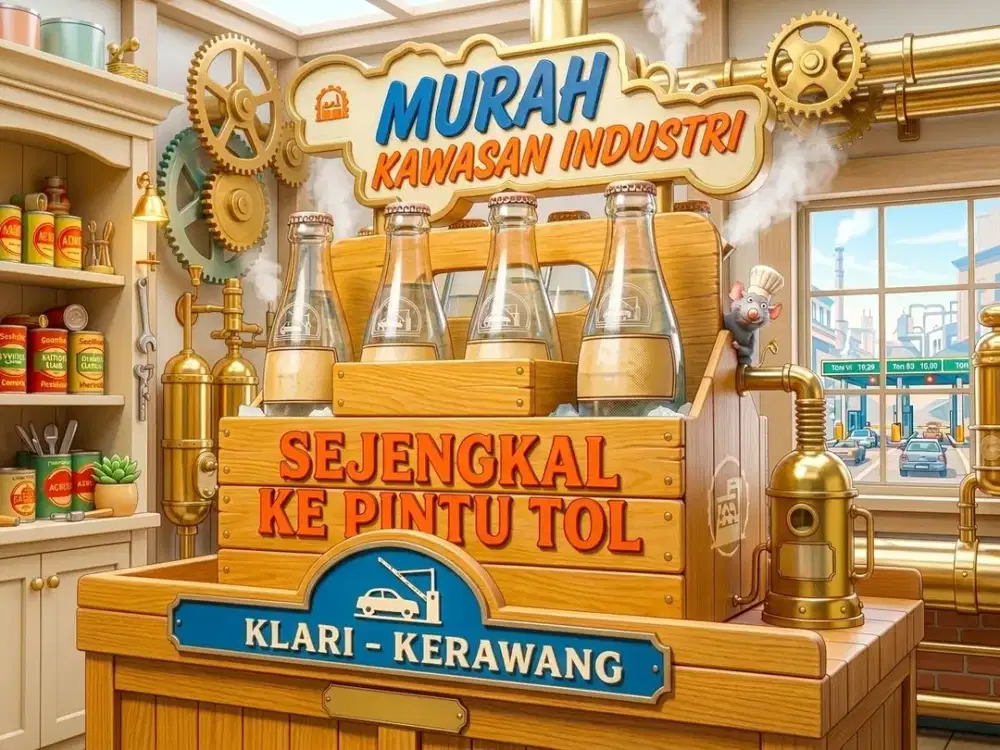 JUAL TANAH DI KERAWANG TIMUR, KLARI, KABUPATEN KERAWANG.