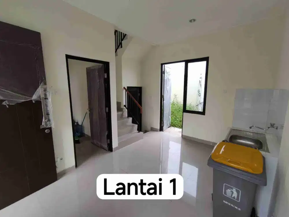 jual rugi rumah 2 lantai di cluster balsa green ara residence, harapan indah 2 bekasi