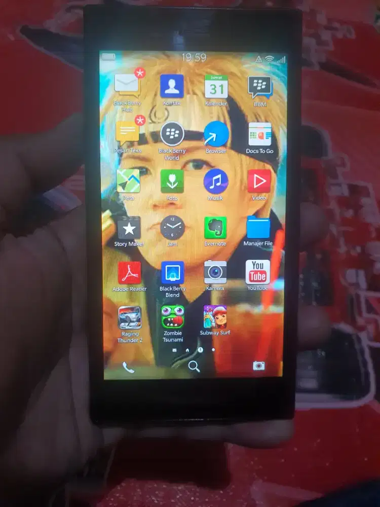 Blackberry Z3 bsa androidapp