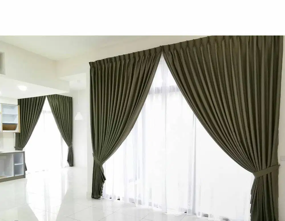 Jasa Buat gorden jendela pintu gorden blackout hordeng vitrase hordeng