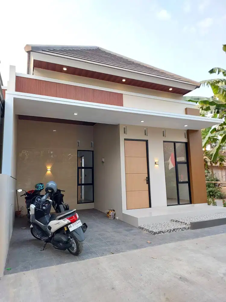 Rumah Baru Modern Minimalis dekat Jalan Kebon Agung