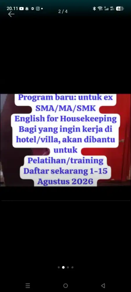 Kursus bahasa lnggris