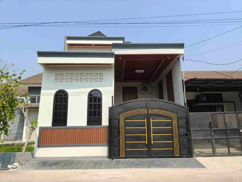 Dijual rumah modern minimalis semi furniture di Citra Indah City Jonggol