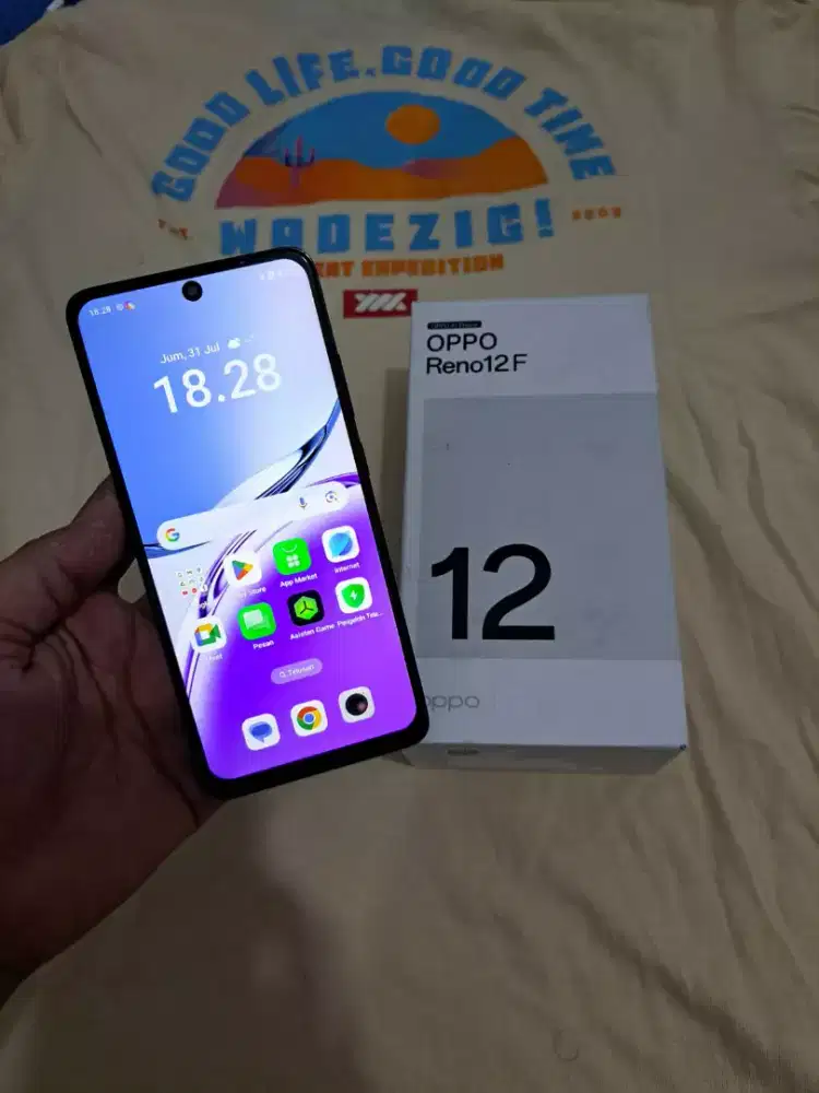 Oppo Reno 12F spek8/256 fullset