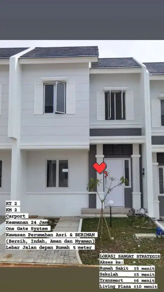 Rumah Minimalis Hyland Grandcity