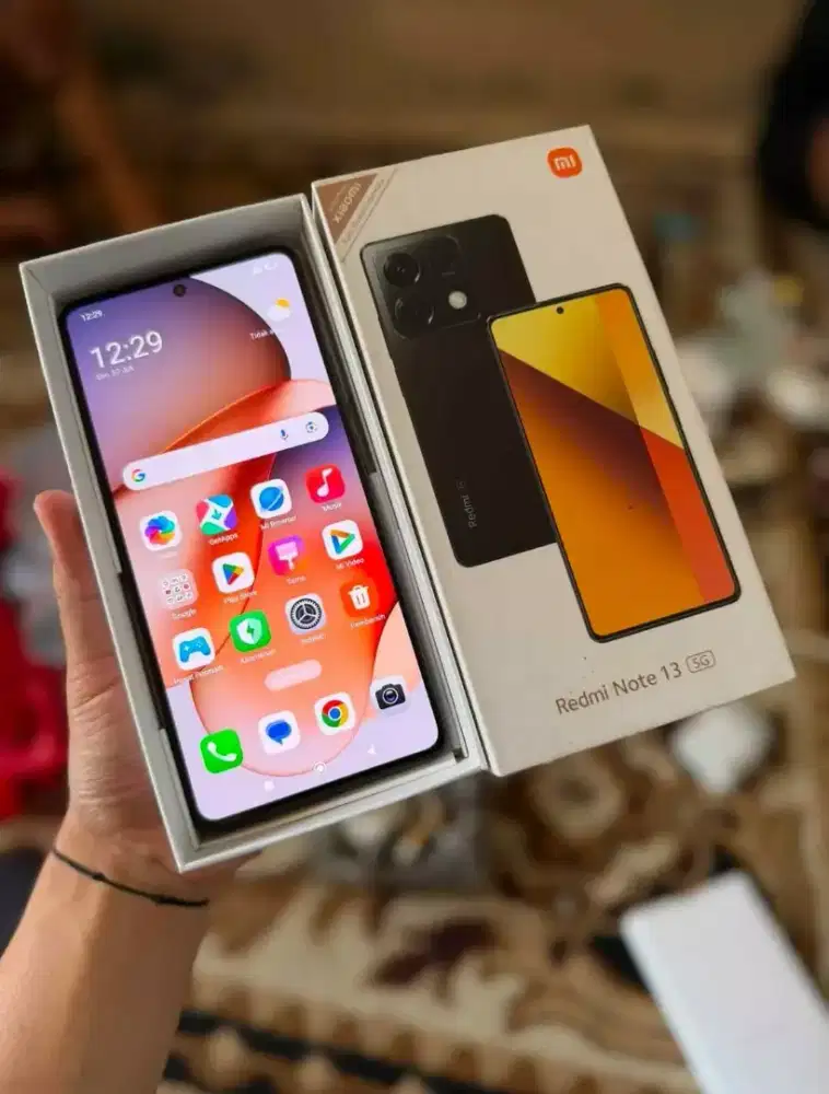 Redmi note 13 5g spek 8/256 Kel Fullset