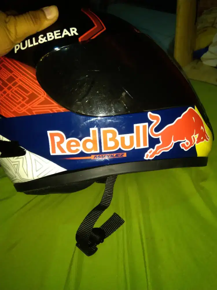 Jual helm redbull fullface josjis