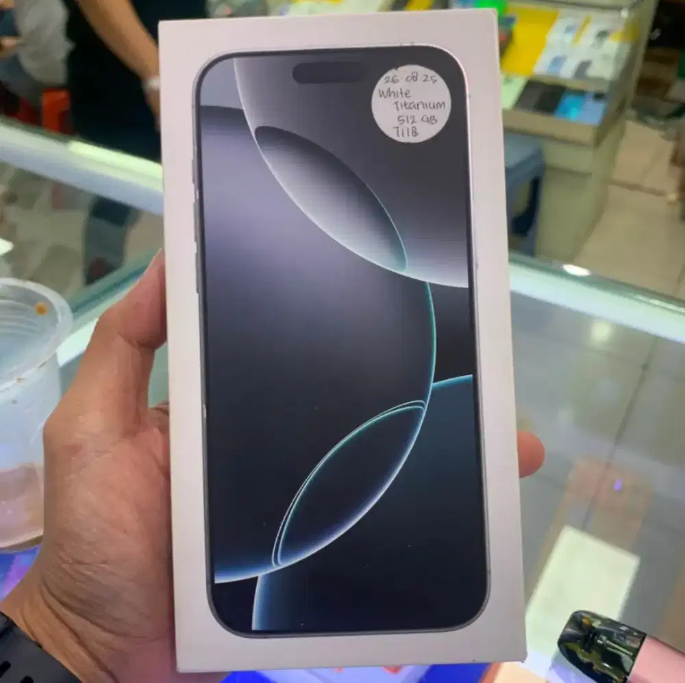Iphone 16 Pro Max 512GB White Titanium NEW Resmi Indonesia