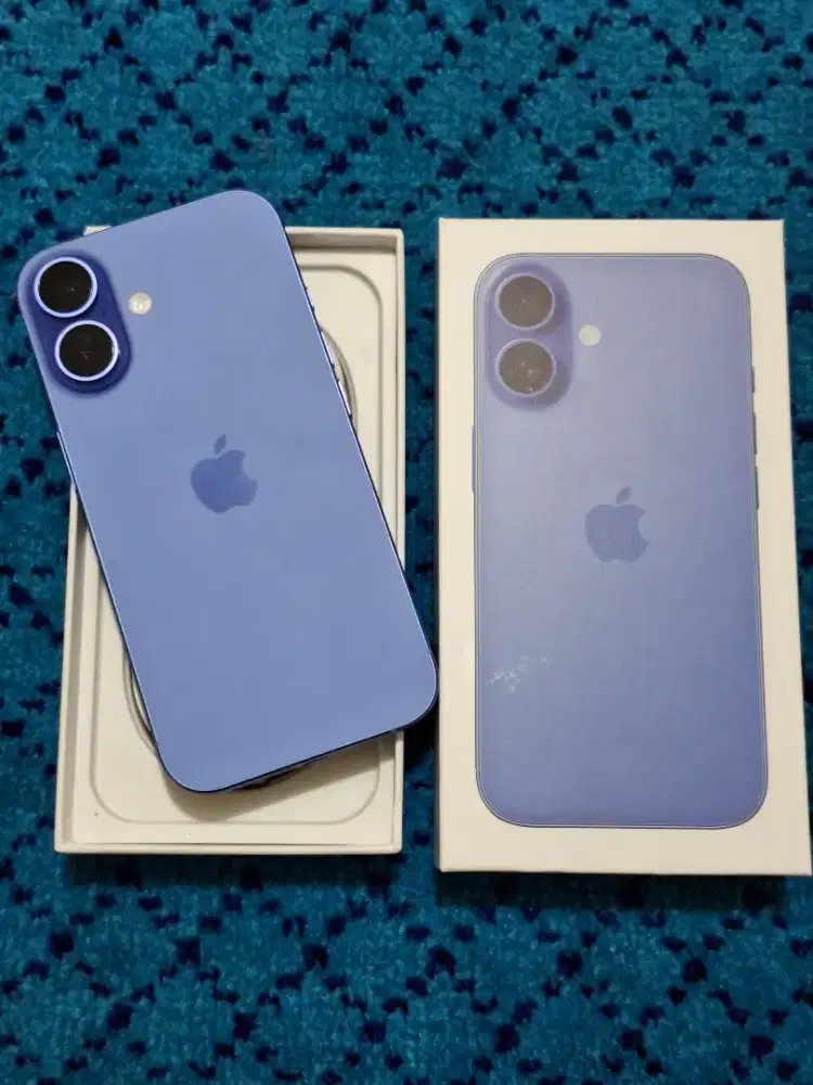 iPhone 16 128gb fullset mulus no minus