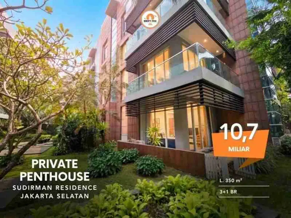 Dijual Dibawah NJOP Luxury Private Apartment Sudirman Residence Jakarra Selatan