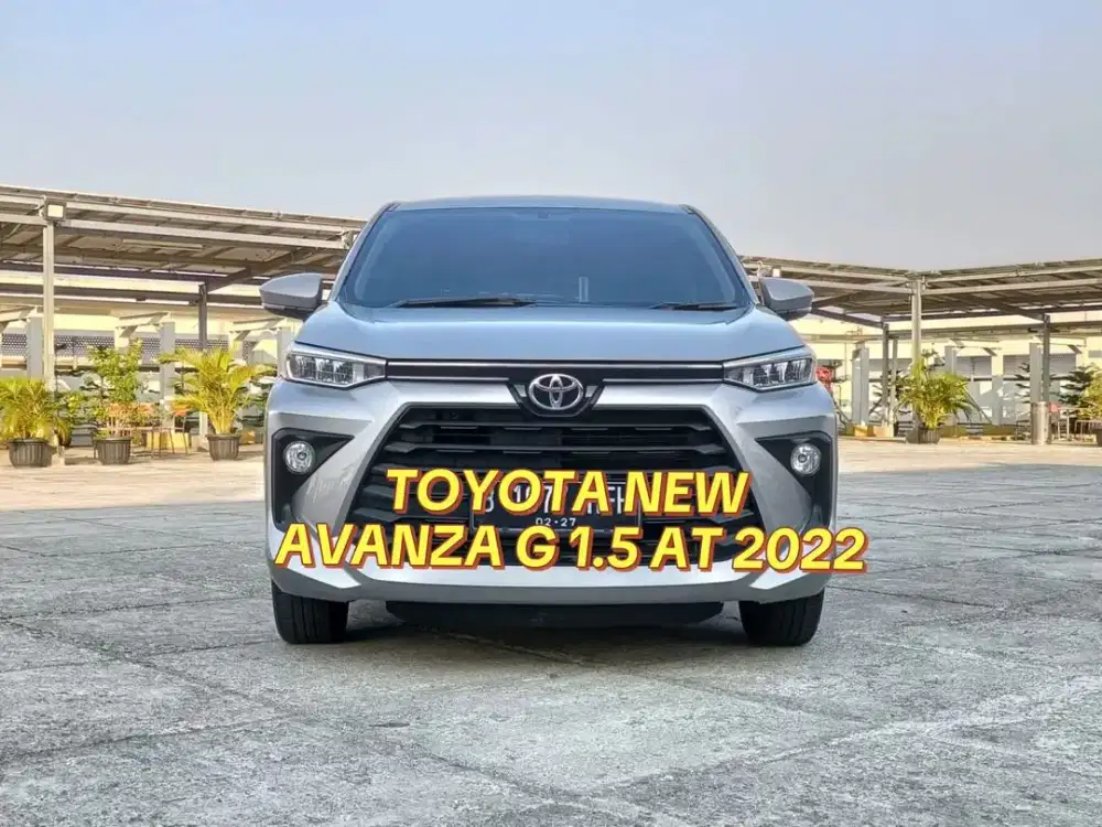 (KM9RB) TOYOTA AVANZA G 1.5 AT 2022/PAJAK 2-2027