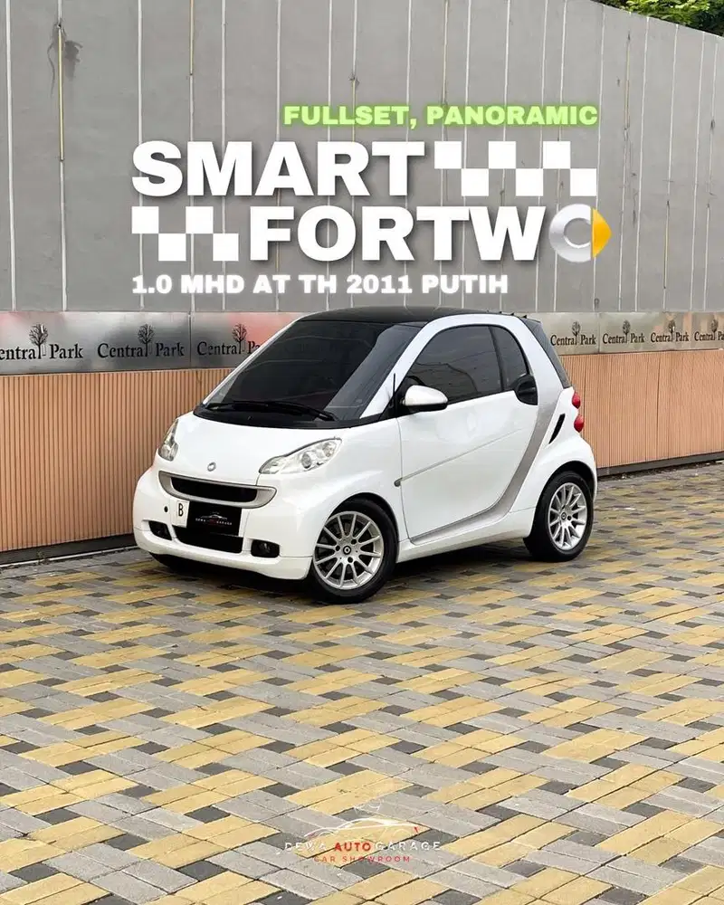 Smart Fortwo Matic 2011 Putih Istimewa
