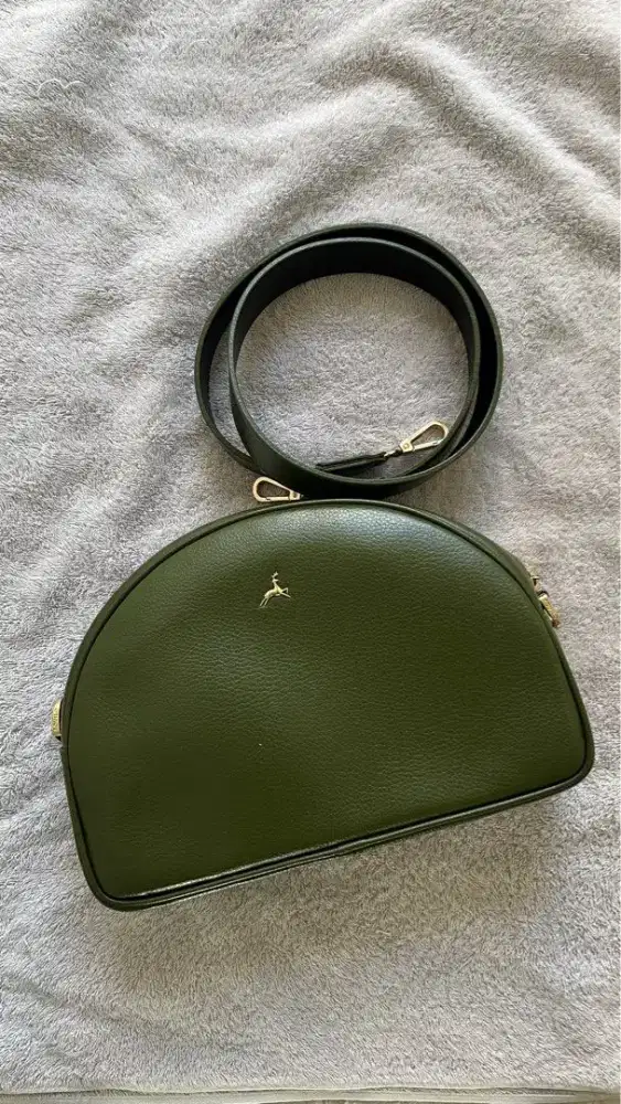 Povilo marta bag green woman sling bag tas wanita