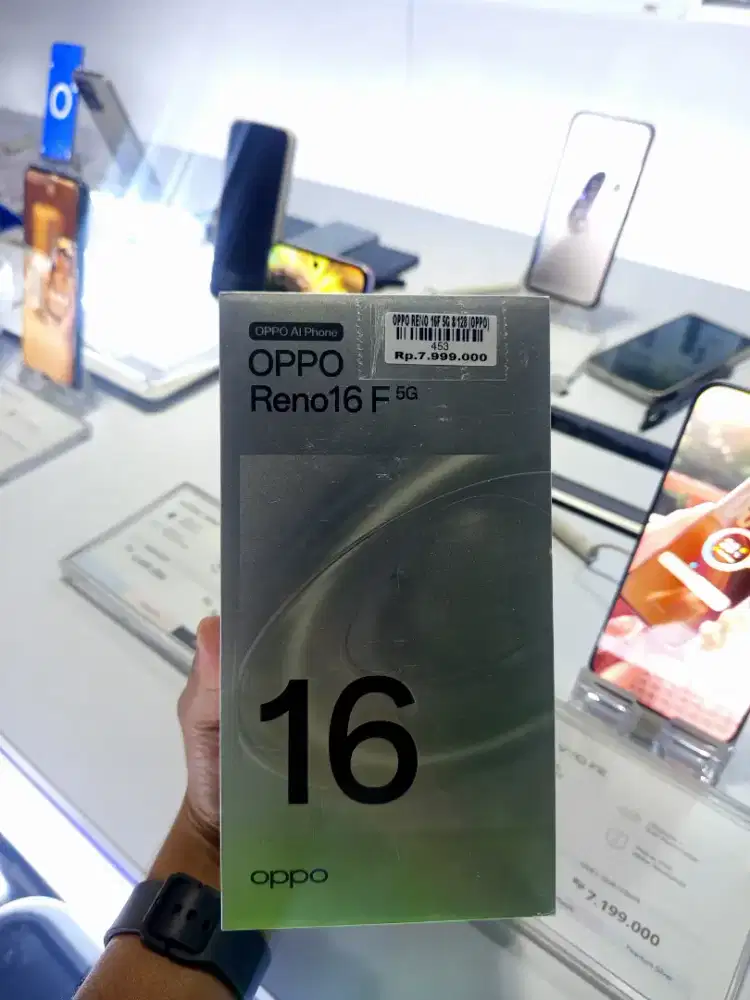 OPPO RENO 16F 8/128 GB READY STOK DI TOKO ATLANTIS JEMPONG