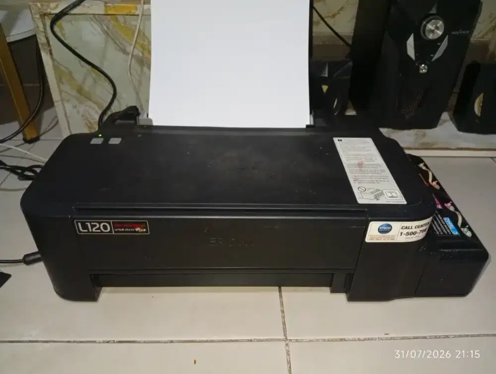 Epson L120 Siap kerja