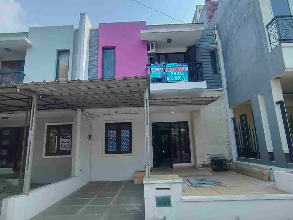 Rumah Siap Huni 2 Lantai di Cluster Harmoni Kota Harapan Indah Bekasi