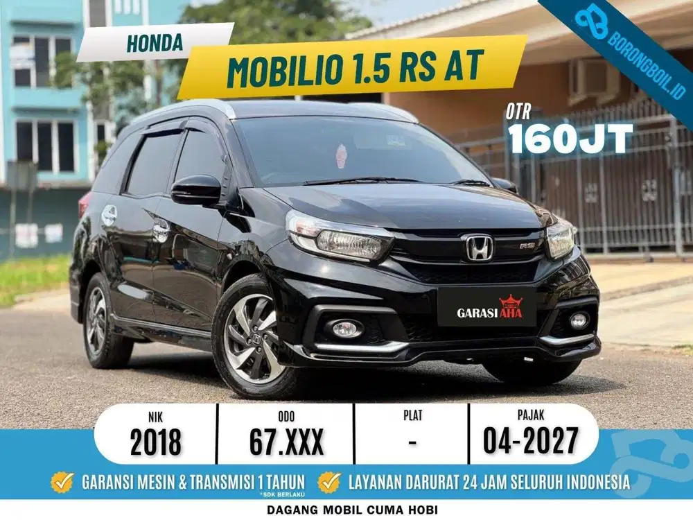TERMURAH!!MOBILIO RS AT 2018 SIAP PAKAI