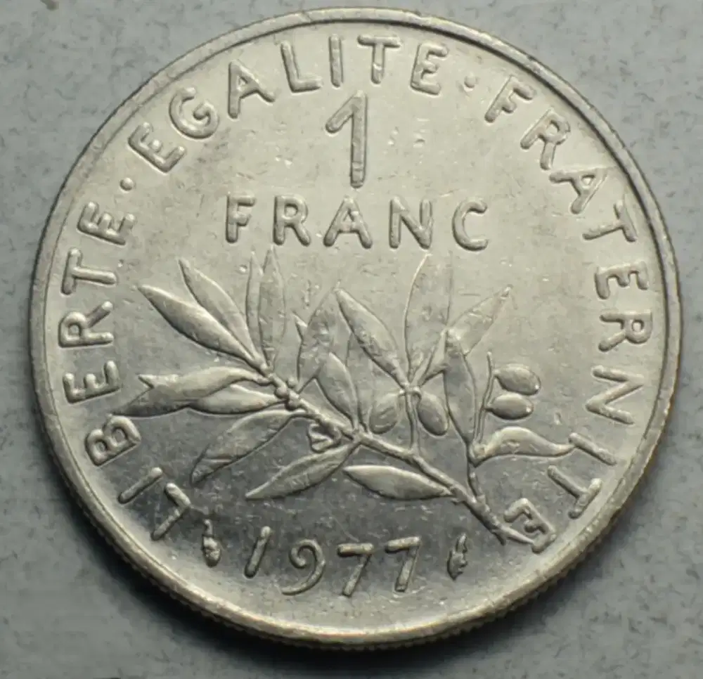 Koin Perancis 1977