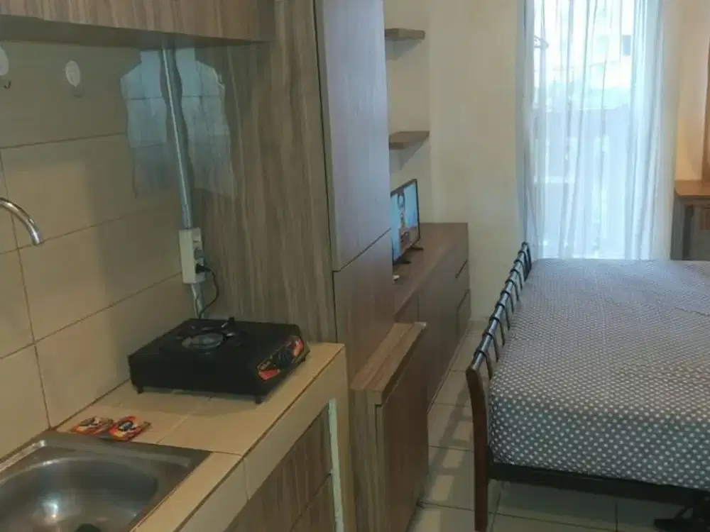 Dijual Apartemen Green Bay Pluit Studio Full Furnished View Pool