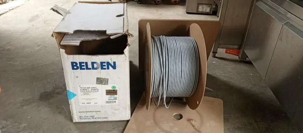 Kabel CCTV sisa 130 meter lebih dikit