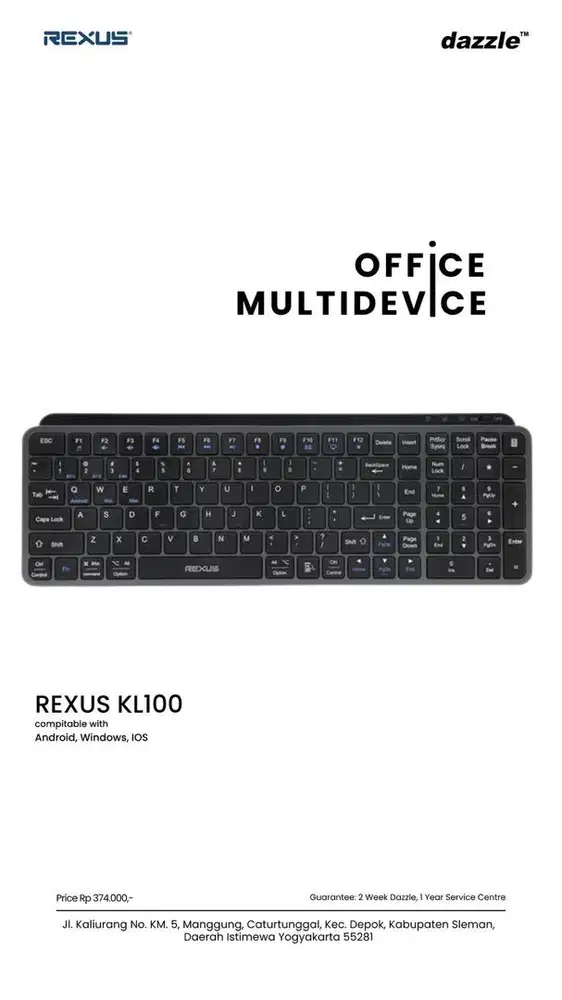 Rexus KL100 Multidevice