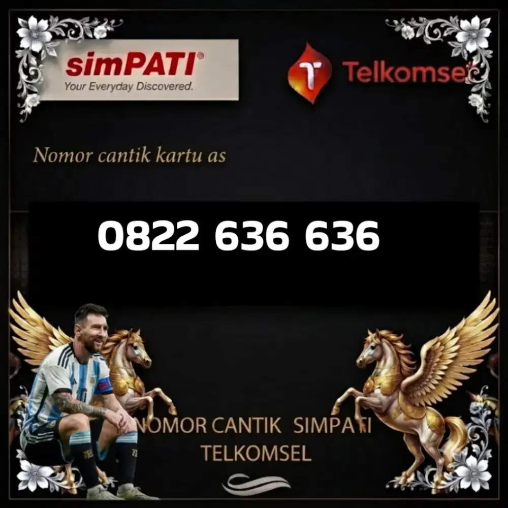 Nomor cantik simpati Telkomsel super
