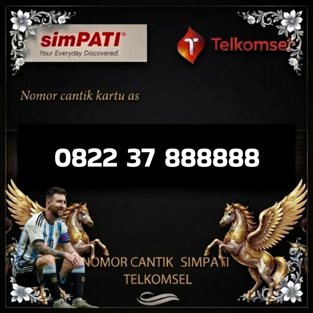 Nomor cantik simpati Telkomsel seri hexa super